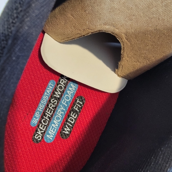 Skechers WOMEN'S Work: Squad SR Slip Resistant Black Shoe Size 11 Wide NIB! - Picture 10 of 14